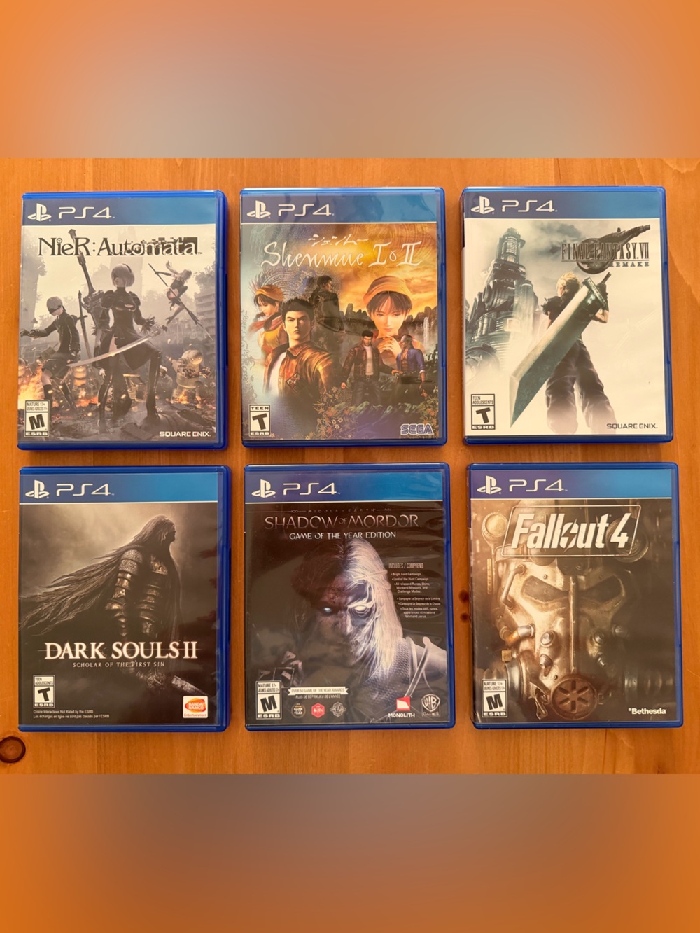 PS4 Video Game Bundle - Final Fantasy VII Remake, Dark Souls II, NieR & More!